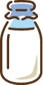 牛乳のイラスト
